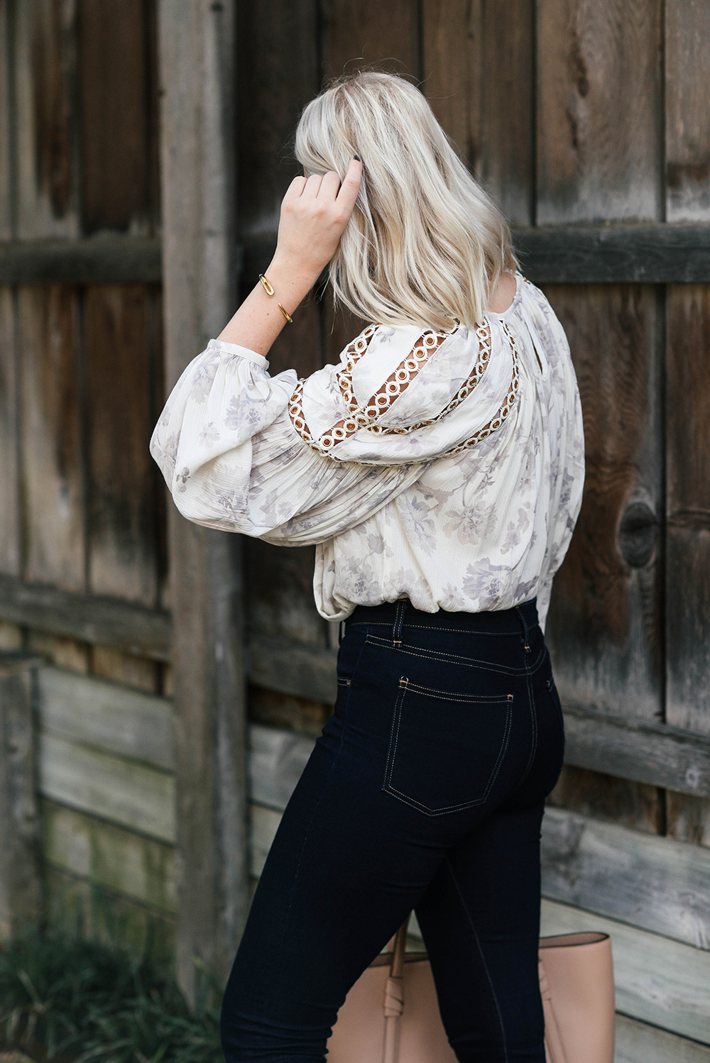 Topshop Grommet Detail Blouse | The Style Scribe