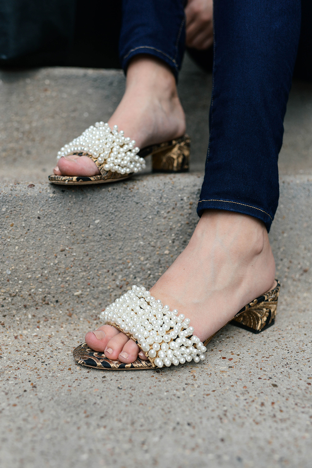 Tory Burch Pearl Slides | The Style Scribe