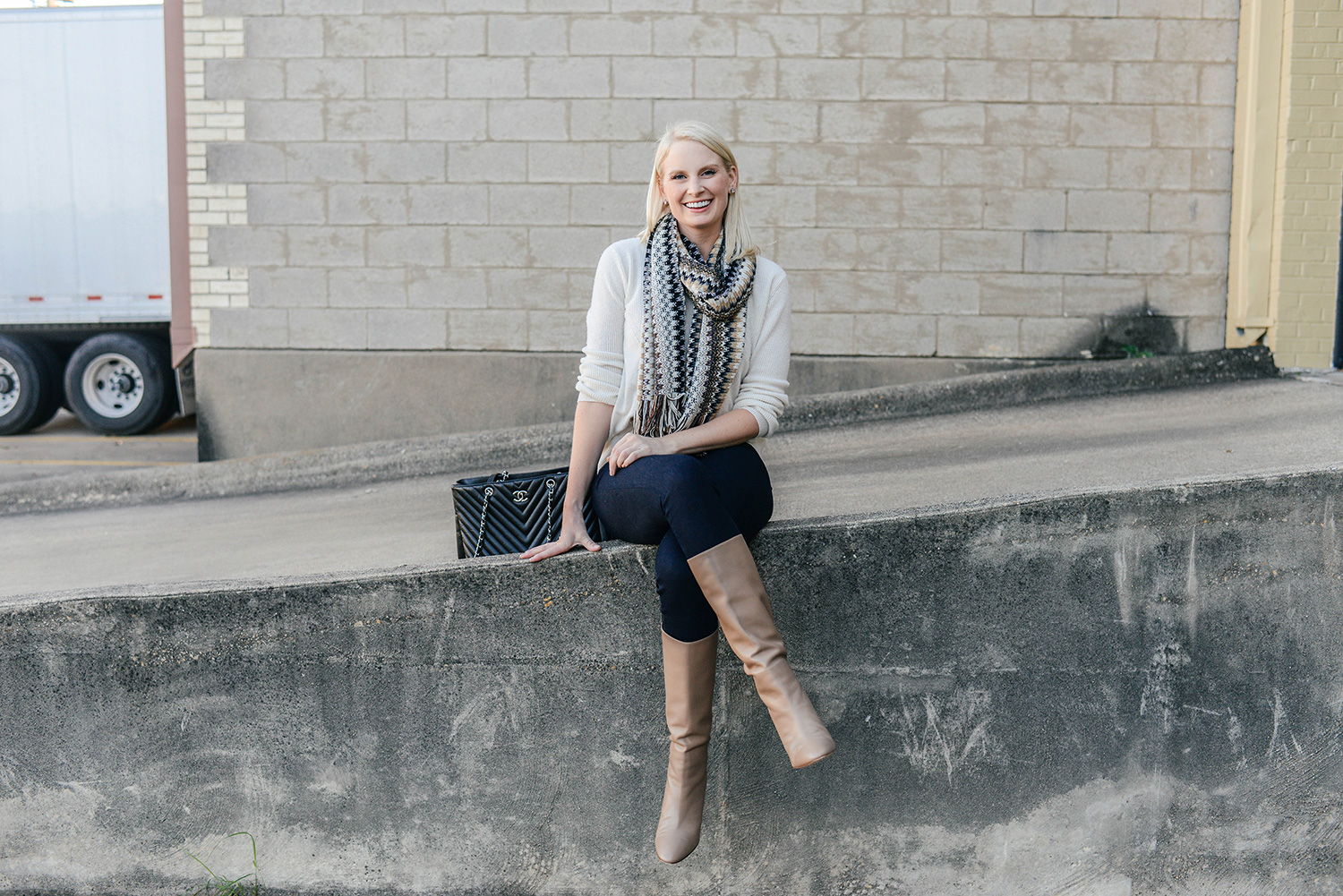 Missoni Chevron Scarf | Dallas Style Bloggers
