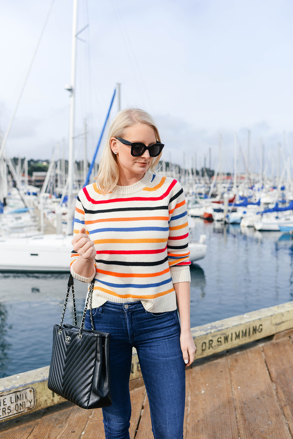 Chinti & Parker Breton Stripe Sweater | Dallas Fashion Blog 