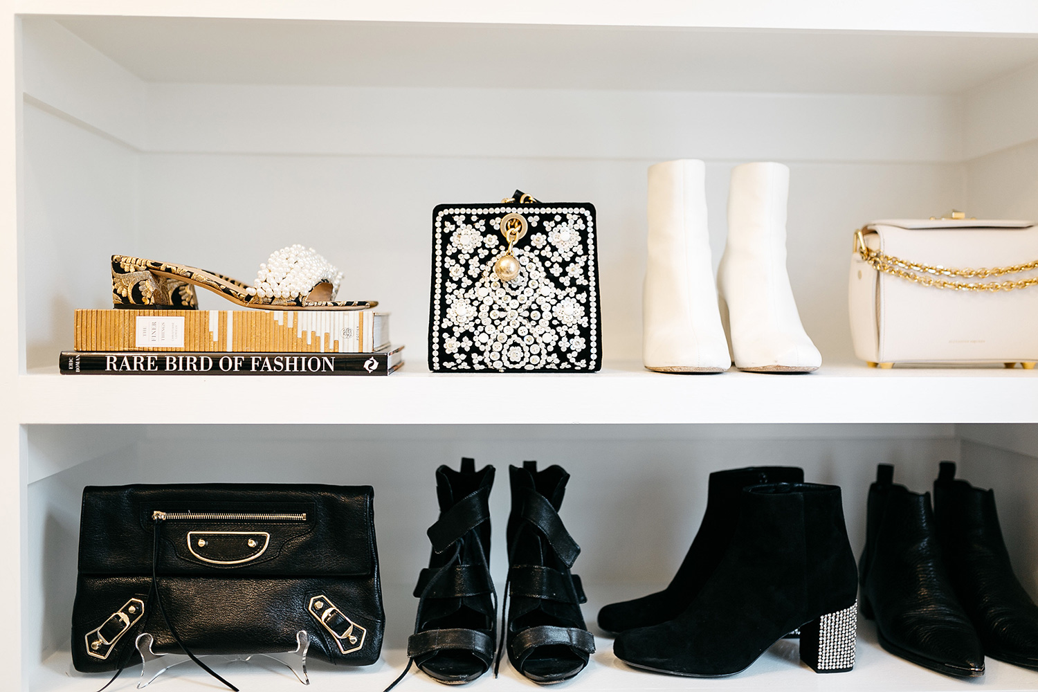 Master Bedroom Closet Design | Shoe and Handbag Storage