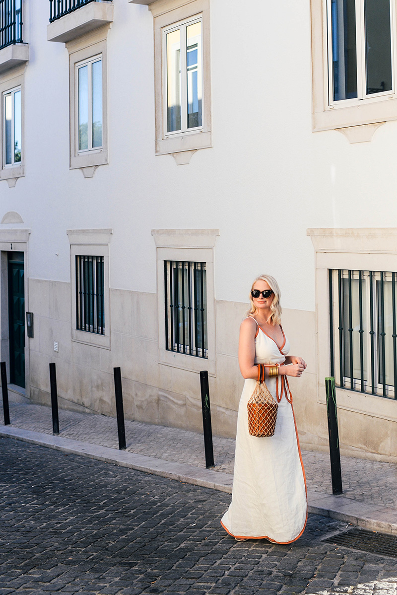 Sunsets in Lisbon | Merritt Beck wearing LPA 531 Dress
