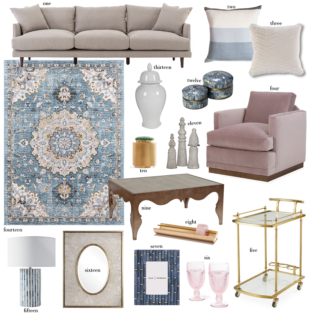 Interior Inspiration | Chic Cozy Living Room Style