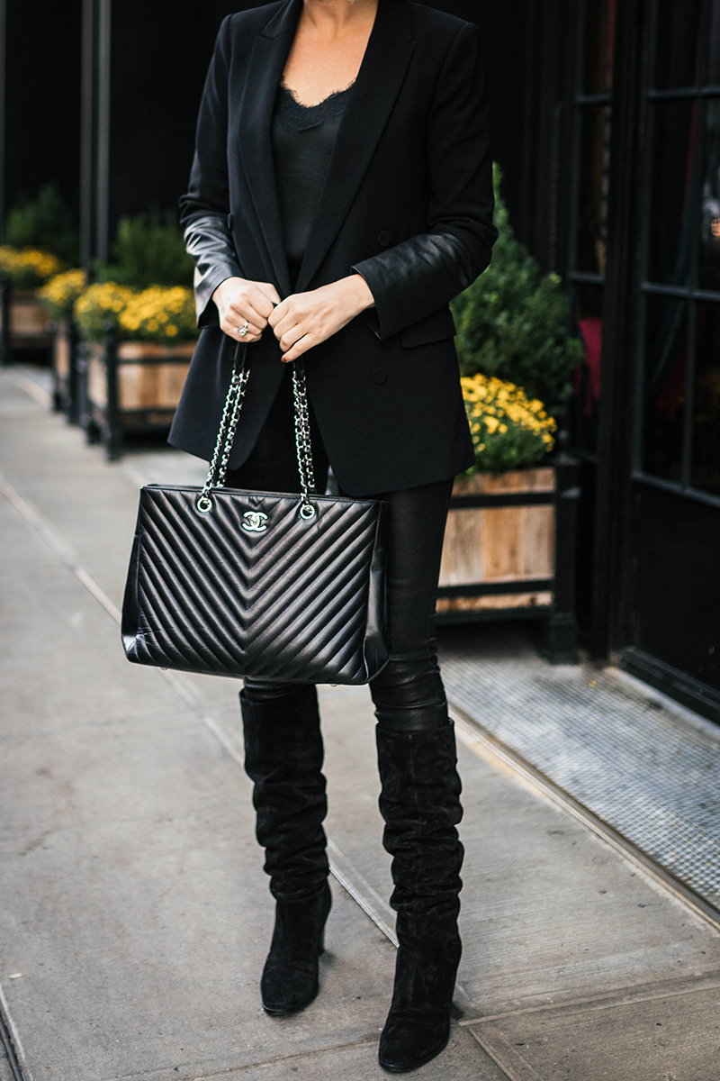 Chic All Black Fall/Winter Outfit Ideas and Inspiration