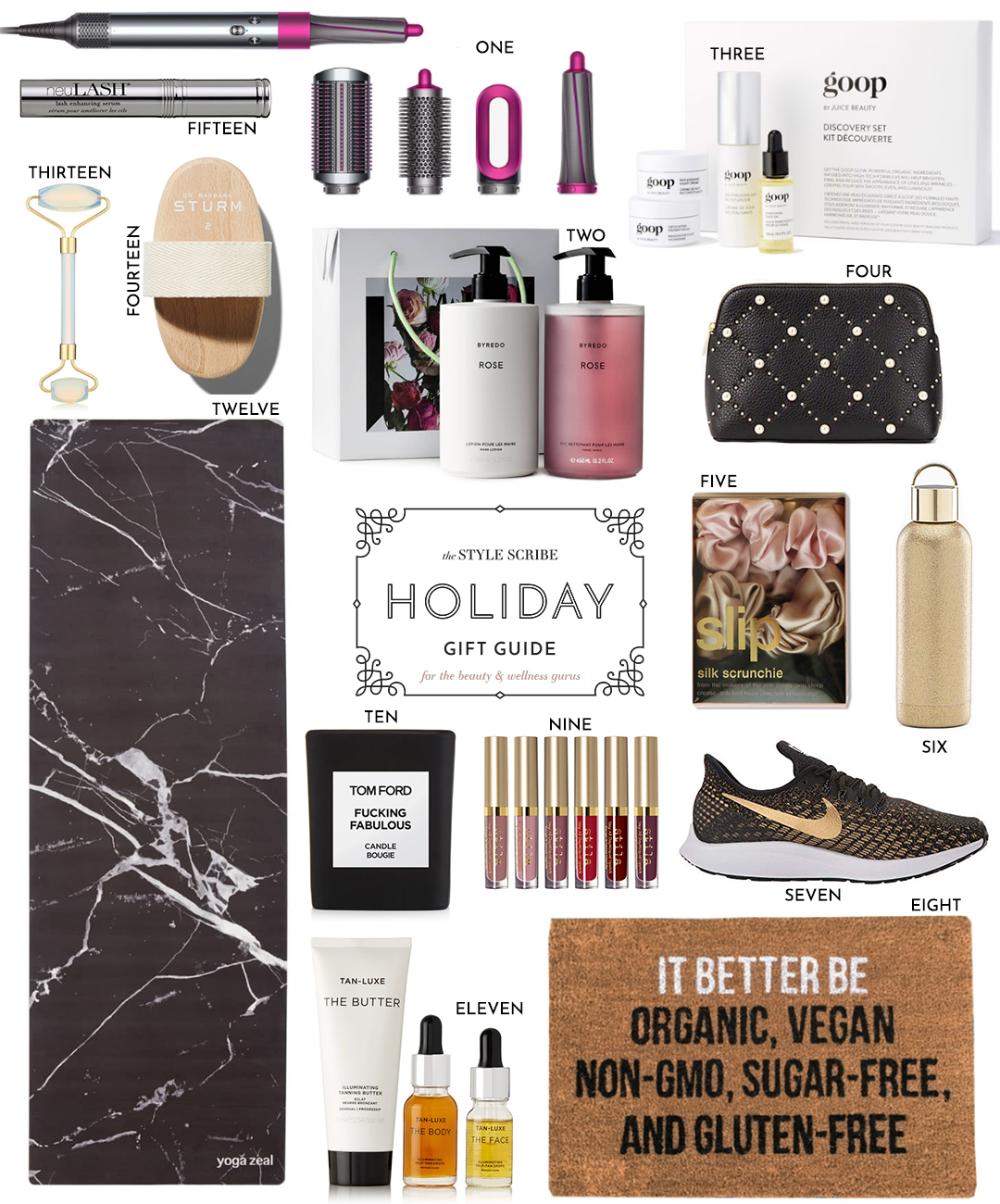 HOLIDAY GIFT GUIDE // FOR THE BEAUTY & WELLNESS GURUS