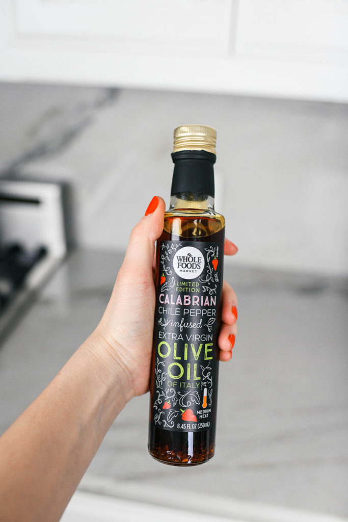 WHOLE FOODS CALABRIAN CHILI INFUSED OLIVE OIL