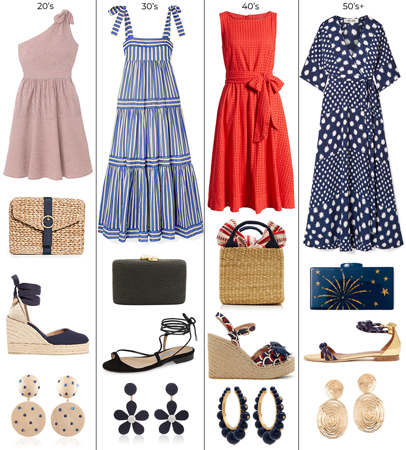 AT ANY AGE // 4TH JULY INDEPENDENCE DAY STYLE OUTFIT IDEAS