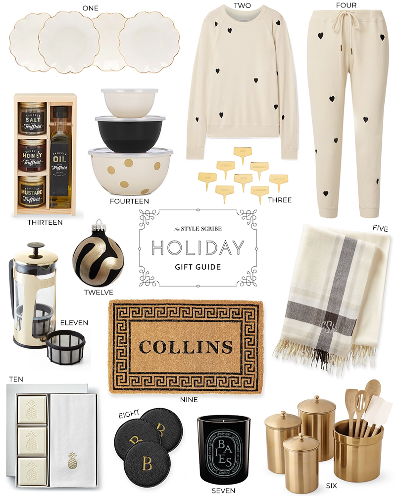 HOLIDAY GIFT GUIDE // FOR THE HOMEBODY/HOSTESS