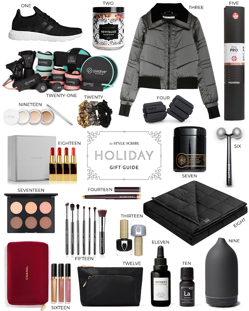 2019 HOLIDAY GIFT GUIDE // BEAUTY, FITNESS AND WELLNESS