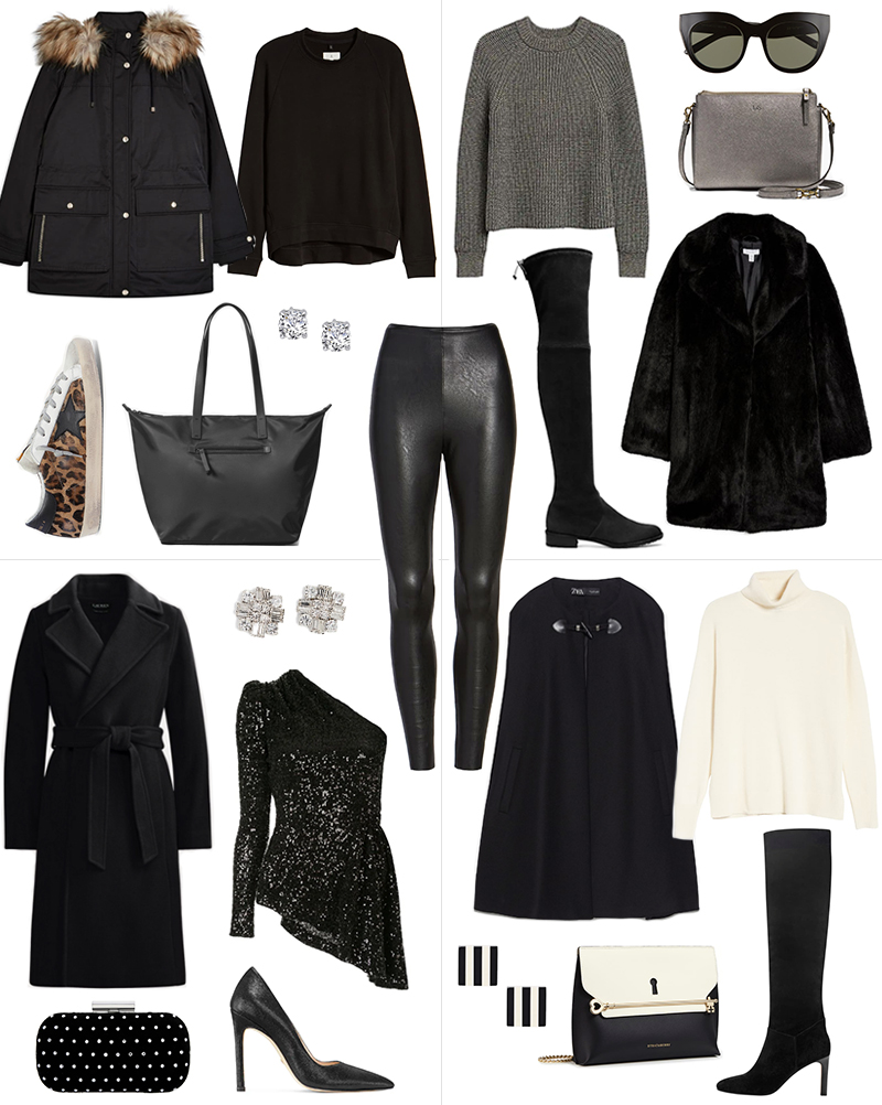 FAUX LEATHER LEGGINGS STYLED FOUR WAYS