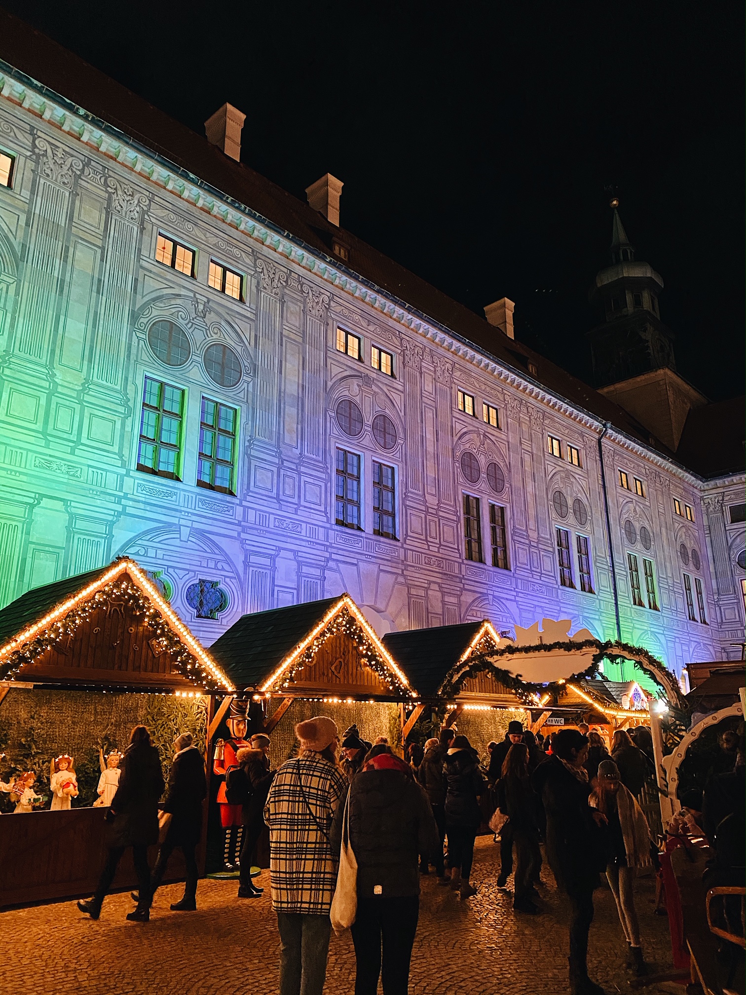 Munich Christmas Market // Emperor's Village at Munich Residenz