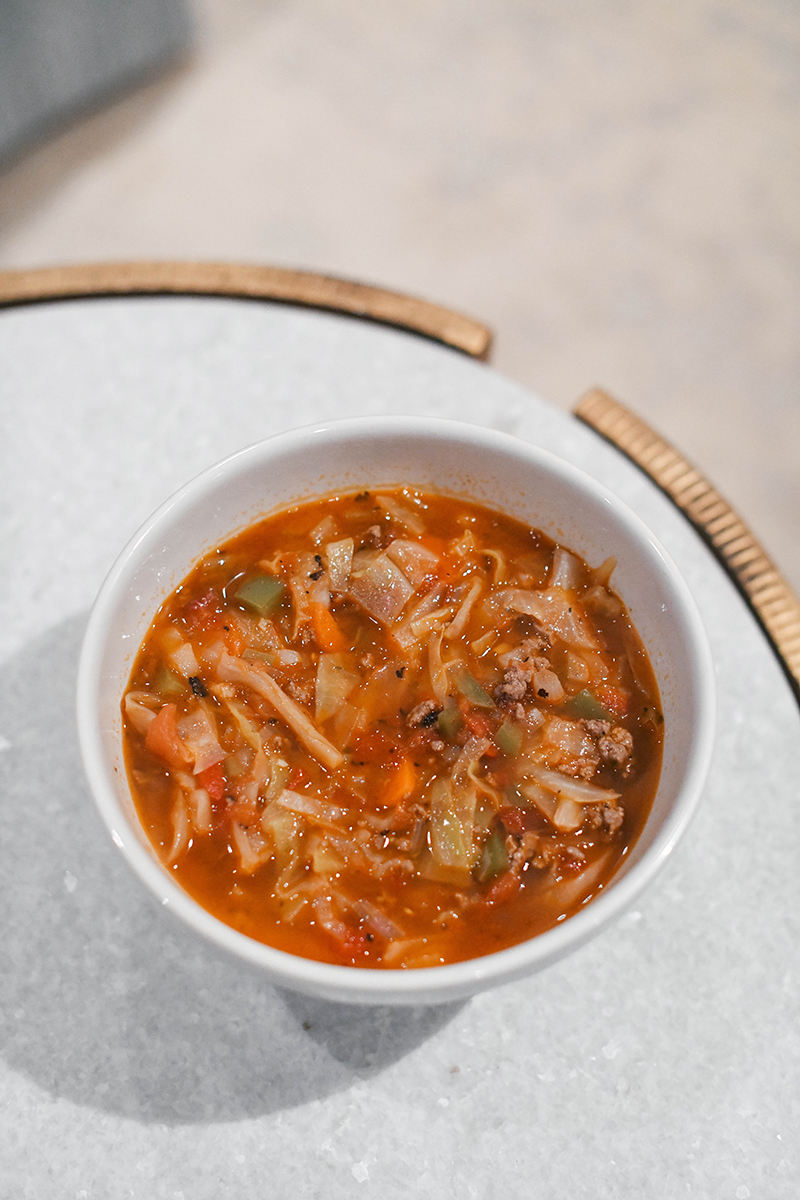 Mexican Cabbage Soup // The Defined Dish Cookbook