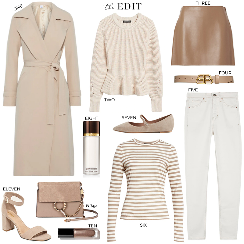 THE EDIT // IRIS & INK BELTED TRENCH COAT