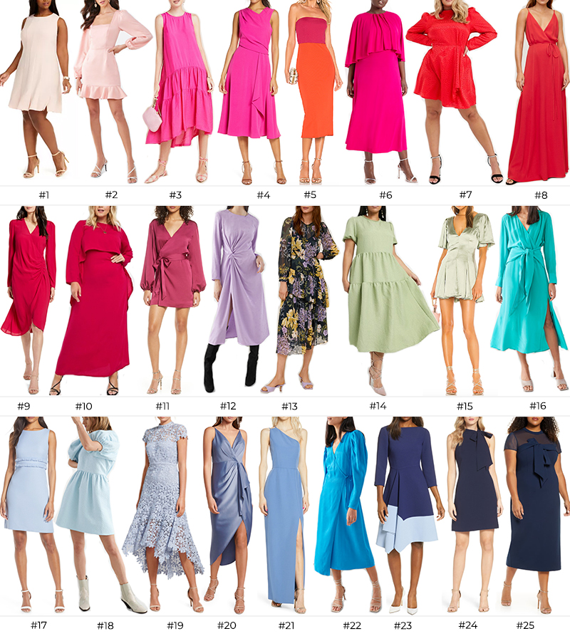 SPRING/SUMMER WEDDING GUEST DRESSES // STYLE GUIDE