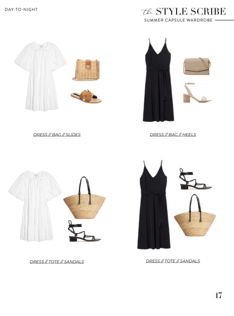 THE STYLE SCRIBE SUMMER 2020 CAPSULE WARDROBE