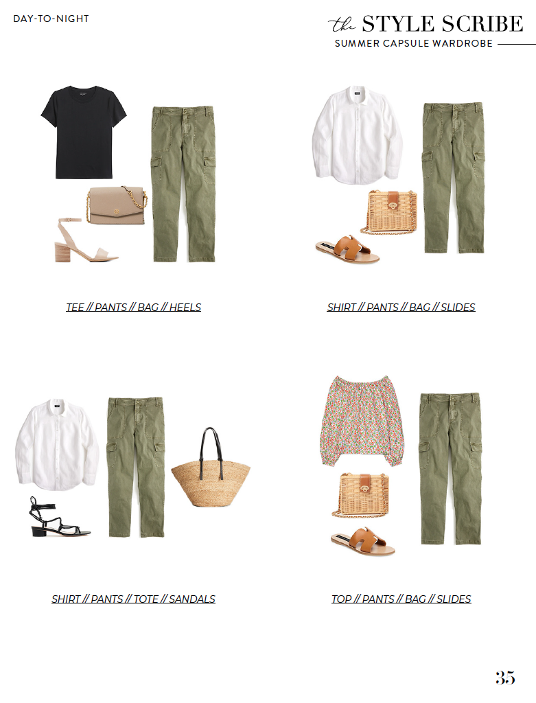 The Style Scribe Summer 2020 Capsule Wardrobe