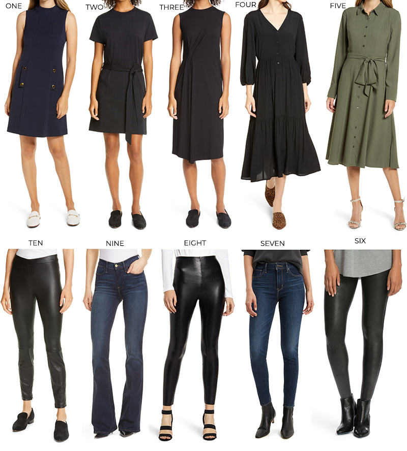 NORDSTROM ANNIVERSARY SALE DRESSES AND PANTS