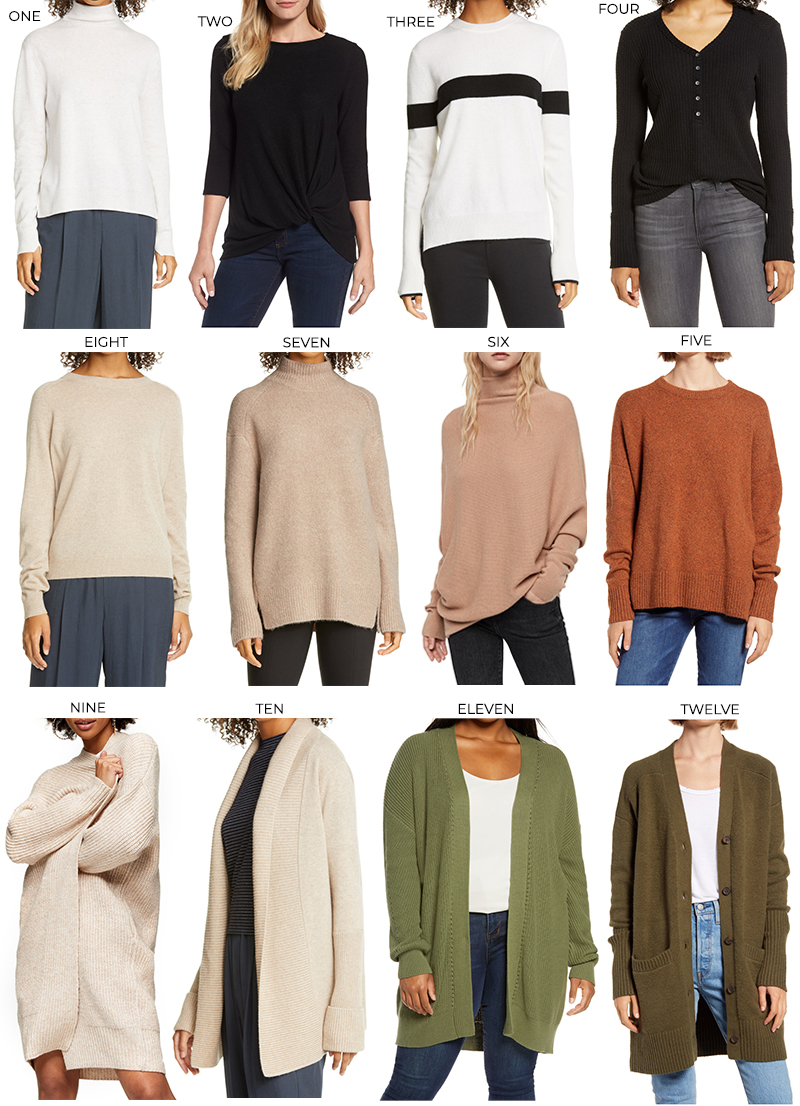 NORDSTROM ANNIVERSARY SALE SWEATERS & CARDIGANS