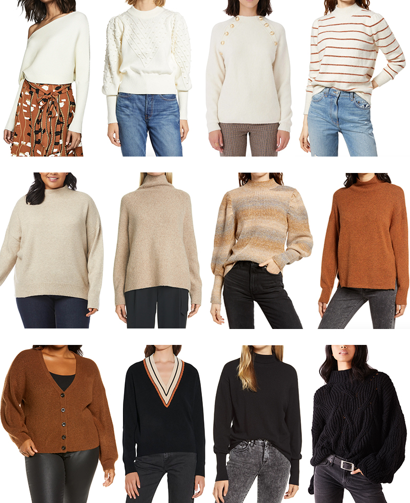 NORDSTROM'S BEST SWEATERS FOR FALL