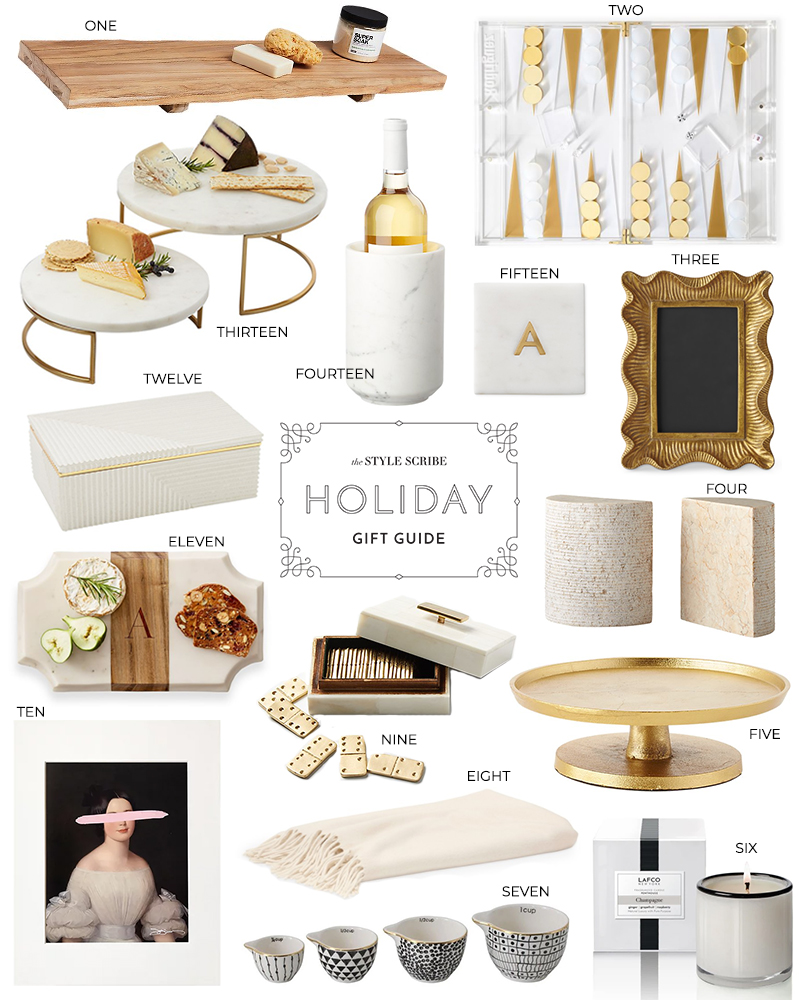 HOLIDAY GIFT GUIDE // PRESENT PICKS FOR THE HOME AND HOSTESS