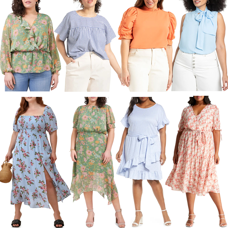 Chic Plus Size Spring Outfits
