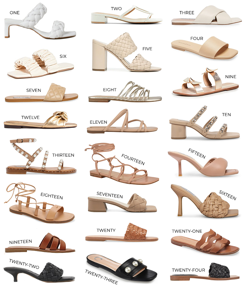 THE BEST SPRING/SUMMER SANDALS OF 2021