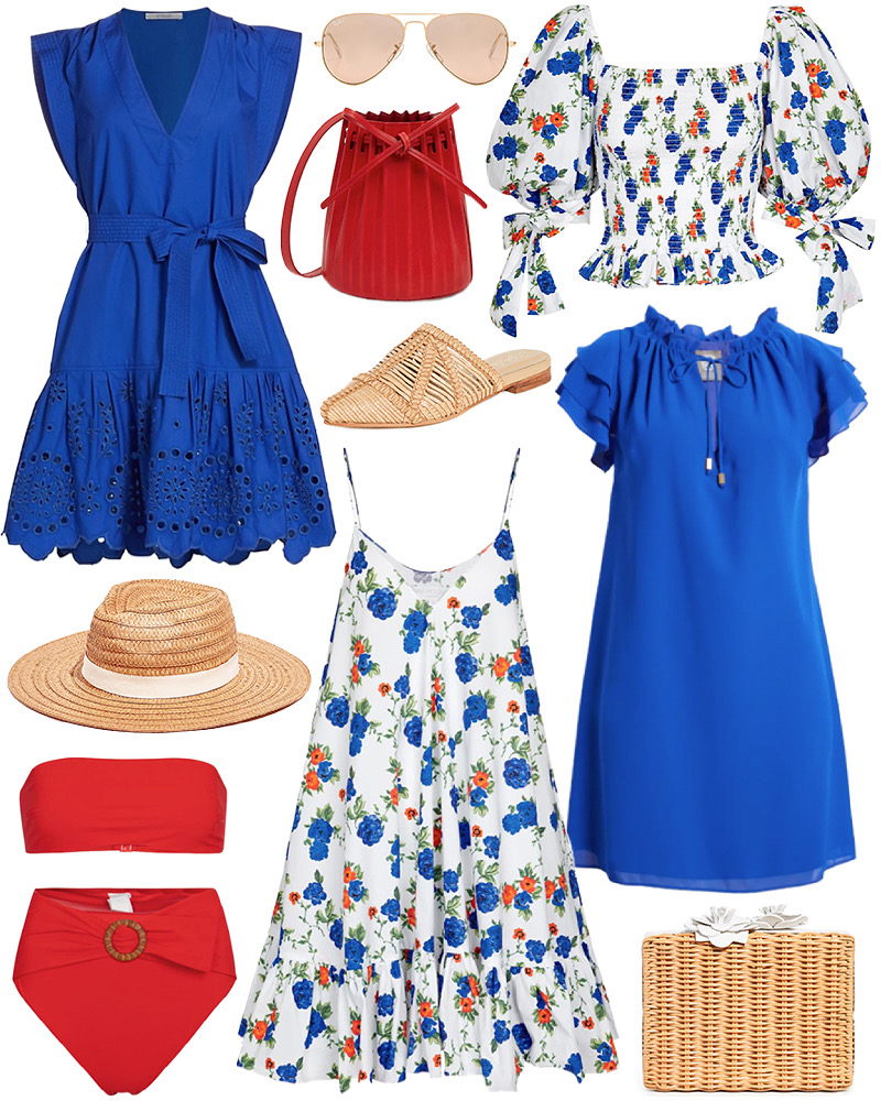 RED, WHITE AND BLUE FINDS FOR SUMMER