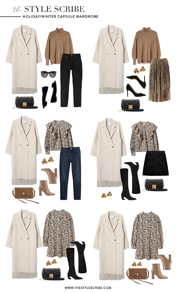 THE STYLE SCRIBE HOLIDAY/WINTER CAPSULE WARDROBE