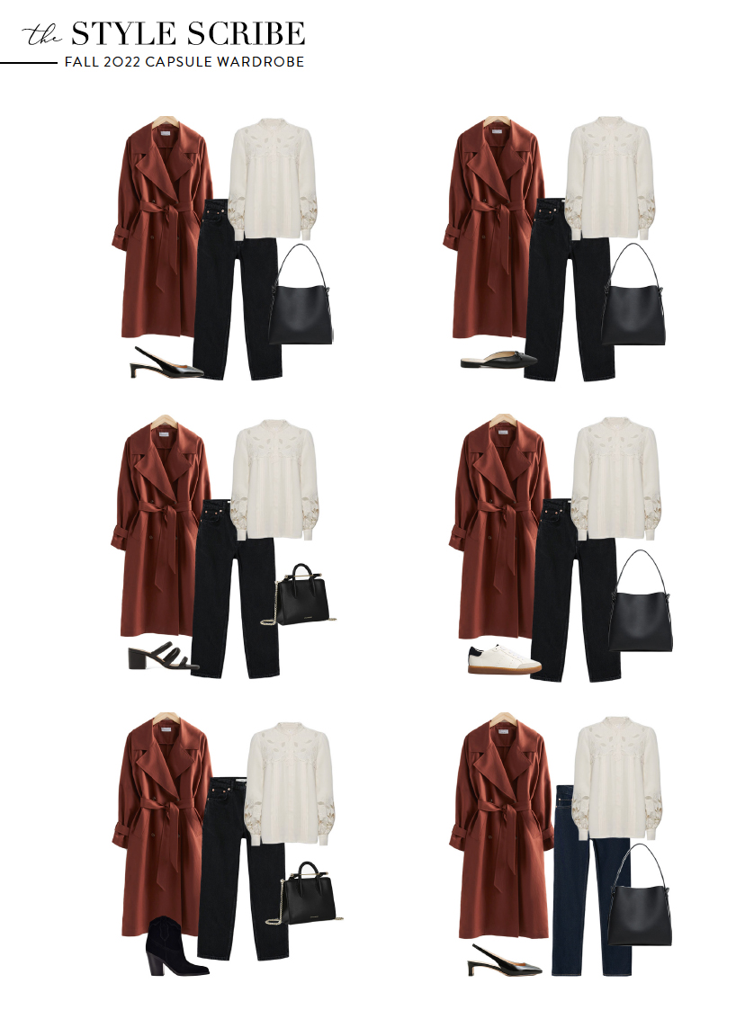 THE FALL 2022 CAPSULE WARDROBE BY THE STYLE SCRIBE