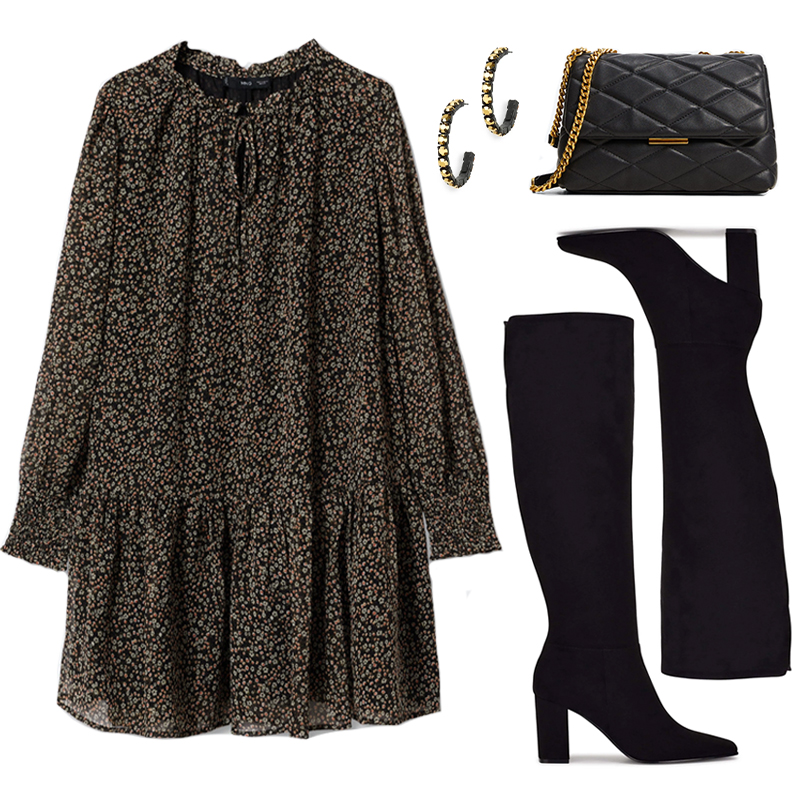FALL OUTFIT INSPIRATION // BUDGET-FRIENDLY NIGHT OUT LOOK