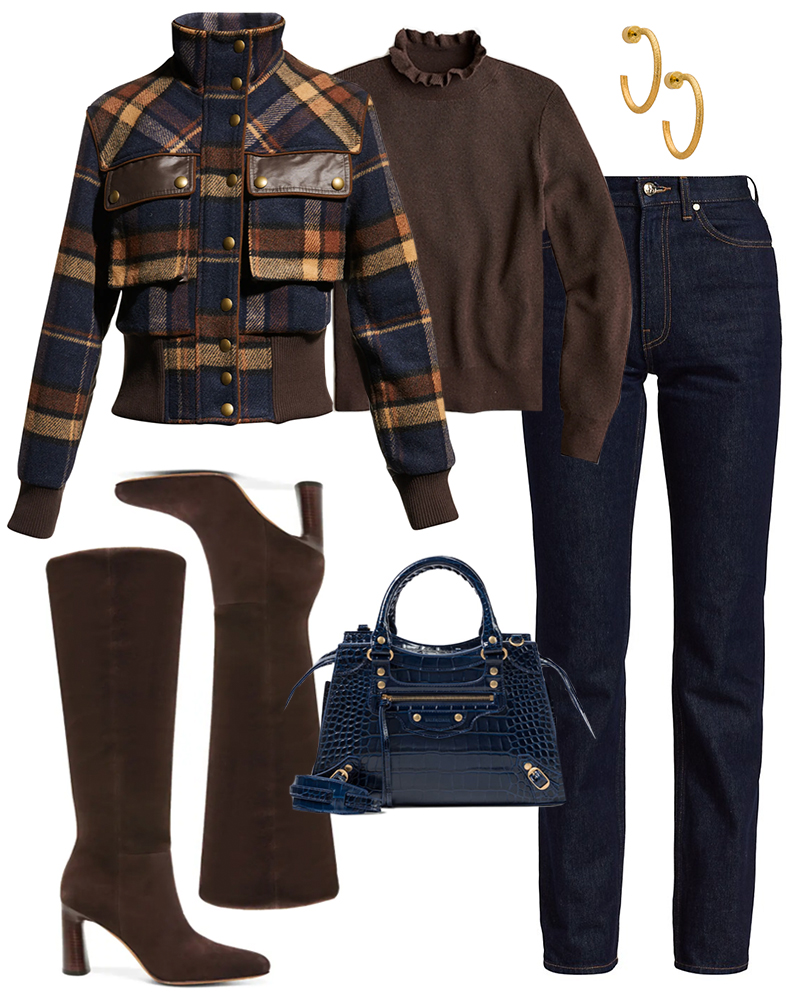 FALL OUTFIT INSPIRATION // CHOCOLATE BROWN LAYERED LOOK