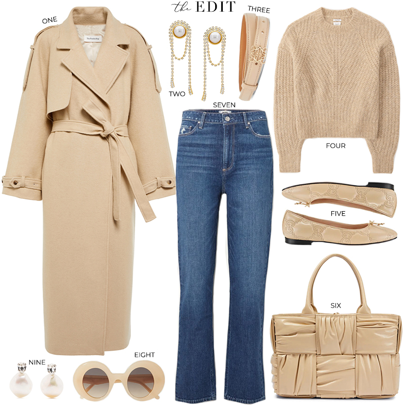 THE EDIT // THE FRANKIE SHOP SUZANNE TRENCH COAT