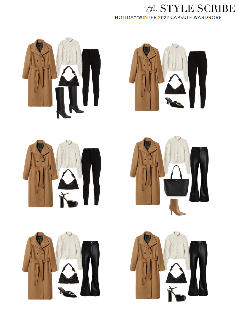 THE STYLE SCRIBE HOLIDAY/WINTER CAPSULE WARDROBE 2022