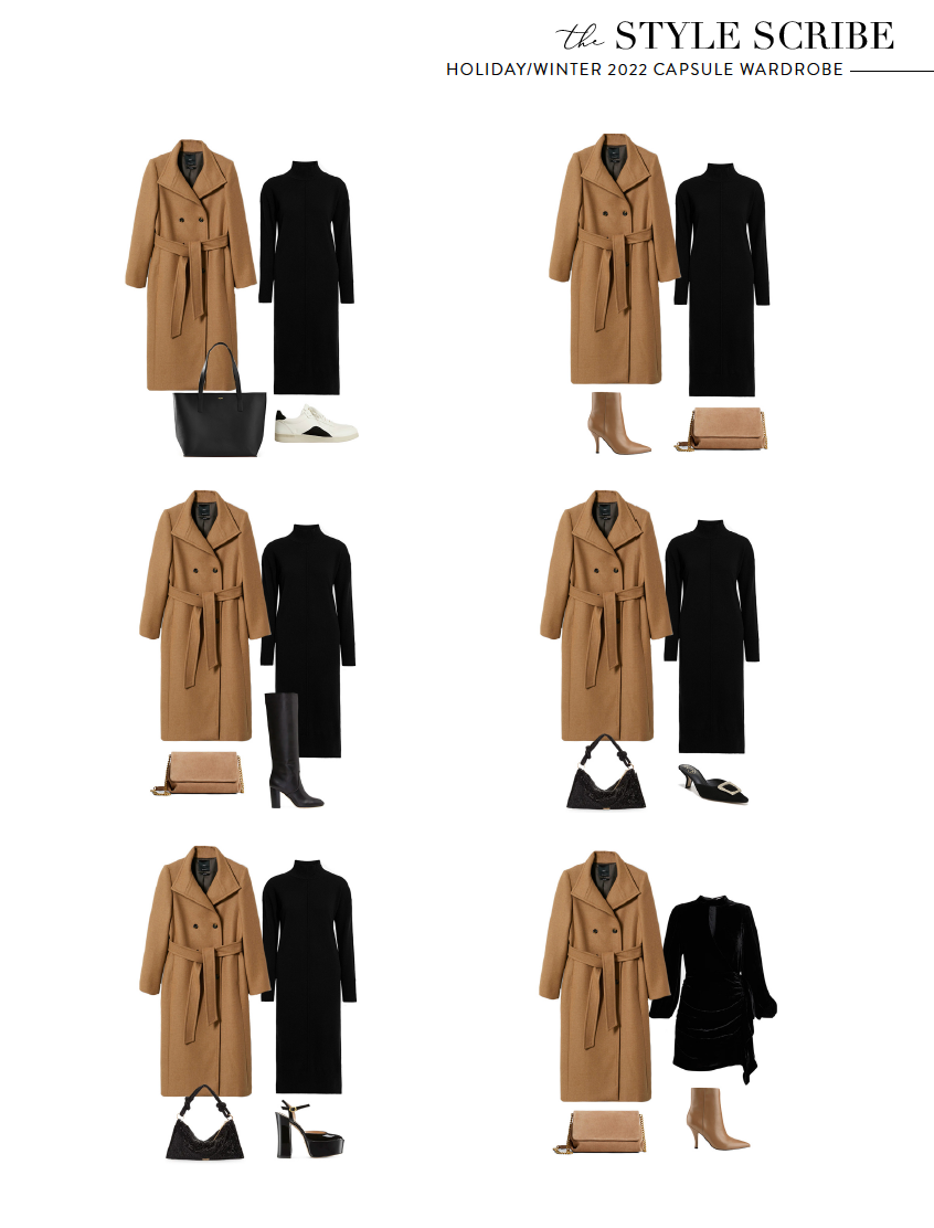 THE STYLE SCRIBE HOLIDAY/WINTER CAPSULE WARDROBE 2022