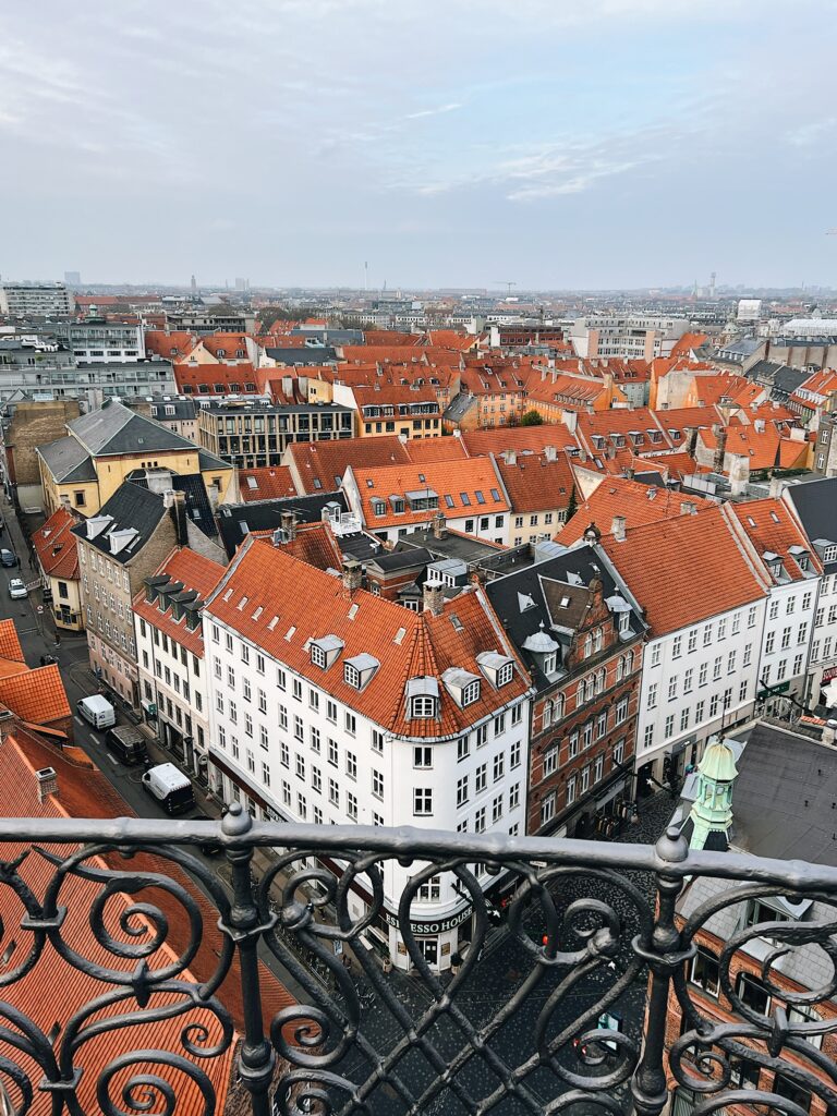 View from the Round Tower, Copenhagen