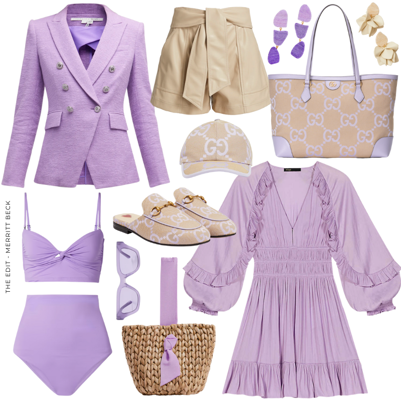 THE EDIT BY MERRITT BECK // LAVENDER + LILAC SPRING STYLE